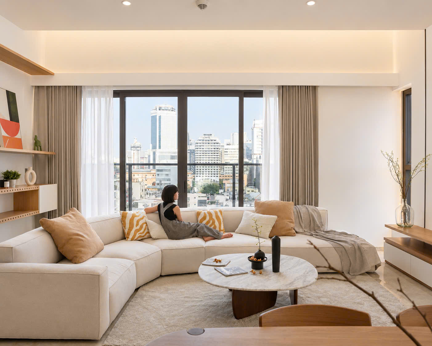 For rent The Marq 4 bedroom apartment with premium furnishings and private elevator